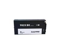 XXINGYULI Cartuccia d'inchiostro a getto d'inchiostro a colori compatibile per 982 982X PageWide Enterprise Color 765dn 780dn MFP 785f 785zs(1PCS BLACK)