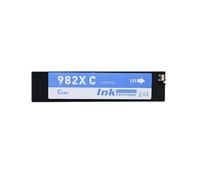 XXINGYULI Cartuccia d'inchiostro a getto d'inchiostro a colori compatibile per 982 982X PageWide Enterprise Color 765dn 780dn MFP 785f 785zs(1PCS CYAN)