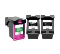 XXINGYULI Cartuccia d'inchiostro compatibile 63XL per Deskjet 2130 2131 3630 4250 5258 5264 5230 5232 5255(3 Pcs)