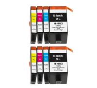 XXINGYULI Cartuccia d'inchiostro compatibile 903XL per stampante OfficeJet Pro 6950 6960 6961 6970 6971 903 907(2SET -2BK 2C 2Y 2M)
