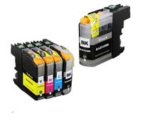 XXINGYULI Cartuccia d'inchiostro compatibile a colori LC231 LC233 per stampanti MFC-J5720 MFC-J4120 MFC-J4620 MFC-J5320 DCP-J562DW MFC-J480DW(1SET ADD 1PCS BLACK)