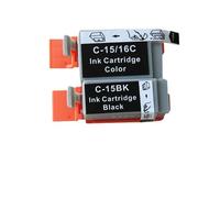 XXINGYULI Cartuccia d'inchiostro compatibile BCI15 BCI16 BCI-15 BCI-16 per stampanti I70 I80 SELPHY DS700 DS810 IP90 Mini220(1 set)