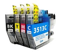 XXINGYULI Cartuccia d'inchiostro compatibile di qualità per LC3513 LC3511 per DCP-J572DW MFC-J491DW MFC-J690DW MFC-J890DW Sud-est asiatico(3 SETS)