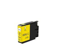 XXINGYULI Cartuccia d'inchiostro compatibile per 933XL 933X per Officejet 6100 6600 6700 7110 7610 7612 CN053AN Serbatoio d'inchiostro(933-Yellow)