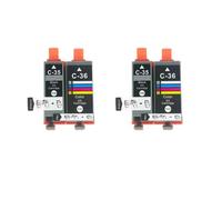 XXINGYULI Cartuccia d'inchiostro compatibile PGI-35 CLI-36 per stampanti IP100 IP110 IP100B TR150 Modello PGI35 CLI36(2SET)