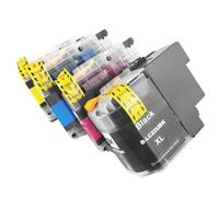 XXINGYULI Cartuccia d'inchiostro compatibile XL Volume 4X LC22U per stampante DCP-J785DW MFC-J985DW