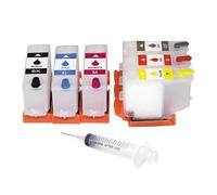 XXINGYULI Cartuccia d'inchiostro di ricarica compatibile a 6 colori senza chip per modelli XP15000 XP15010 XP15080 312 314 312XL 314XL 378 478 378XL 478XL(E-Box without chip)
