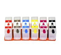 XXINGYULI Cartuccia d'inchiostro di ricarica compatibile a 6 colori senza chip per modelli XP15000 XP15010 XP15080 312 314 312XL 314XL 378 478 378XL 478XL(C-Box without chip)