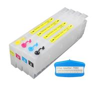 XXINGYULI Cartuccia d'inchiostro ricaricabile compatibile CISS per Pro4450 con chip e 1 resetter chip da 300 ml