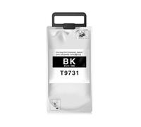 XXINGYULI Cartuccia per sacchetto di inchiostro compatibile T9731 T9732 T9733 T9734 per PX-S7070 M7070 WF-C869 WF-C860 C869Ra C869RD3TWFC C869DRTWF C869RDTWFC(T9731 K)