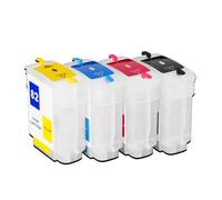 XXINGYULI Cartuccia ricaricabile compatibile per HP10 HP82 per stampanti Designjet 10ps 20ps 120nr 50ps 500 800 Series(82CMYK)