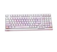 XXINGYULI Copritasti Peach Sunset 133 PBT Set di copritasti compatibili con profilo OEM con stampa lucida su cinque lati