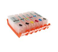 XXINGYULI Kit cartuccia d'inchiostro ricaricabile per MG6350 MG7150 MG7550 con chip ARC PGI-550 CLI-551XL Inchiostro a 6 colori
