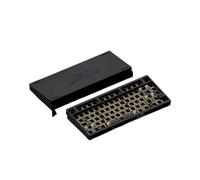 XXINGYULI Kit tastiera meccanica personalizzata D75 Wireless tre modalità RGB retroilluminato hot-swap in alluminio compatibile con QMK VIA(Anode black)