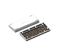 XXINGYULI Kit tastiera meccanica personalizzata D75 Wireless tre modalità RGB retroilluminato hot-swap in alluminio compatibile con QMK VIA(Electrophoretic)