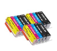 XXINGYULI Set cartucce d'inchiostro compatibili per Plavetink 570XL 571XL Sostituzione per PGI 570 CLI 571 Per MG5750 MG5751 MG5752 MG5753 MG6850 MG6851 MG6852(570XL 3 Set)