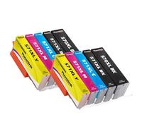 XXINGYULI Set cartucce d'inchiostro compatibili per Plavetink 570XL 571XL Sostituzione per PGI 570 CLI 571 Per MG5750 MG5751 MG5752 MG5753 MG6850 MG6851 MG6852(570XL 2 Set)
