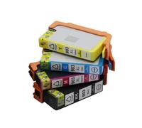 XXINGYULI Set di cartucce d'inchiostro compatibili per 4 colori per 903 903XL per stampanti Officejet Pro 6960 6961 6963 6964 6965 6966 per 907 907XL(4 Pcs BKCMY)