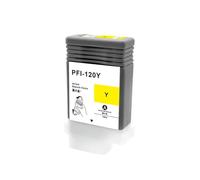 XXINGYULI Set di cartucce d'inchiostro Full Ink PFI 120 con chip per TM-200 TM-205 TM-300 TM-305 130ML 5 colori compatibili(Y)