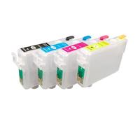 XXINGYULI Set di cartucce d'inchiostro ricaricabili 4 colori T1351 T1332 T1333 T1334 compatibili per stilo NX125 T22 T25 TX120 TX123 TX125 TX133 TX135