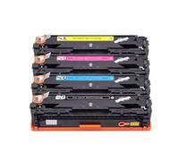 XXINGYULI Set di cartucce toner a colori 4 compatibili con 207A per stampanti a colori M255dw M255nw M282nw M283fdn M283fdw M283cdw W2210A W2110A(206A 1SET WITH CHIP)