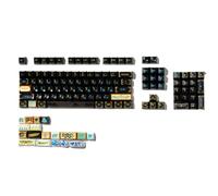 XXINGYULI Set di copritasti con profilo a tema faraone egiziano, sublimazione della tintura PBT, copritasti anime lucidi, compatibili con tastiere meccaniche(SA 104 key set)