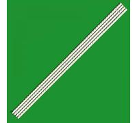 XXINGYULI Striscia LED compatibile 4 pezzi per KDL-40EX600 LED40IS97N LTA400HF12 40UX600U LJ64-02400A LJ64-02401A SLITTA SLS40 5630 60HZ LC4051FDA LC4051