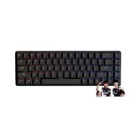 XXINGYULI Tastiera da gioco meccanica cablata a 68 tasti trasparente PBT personalizzata con modalità RT magnetica per(AIR Black MA L)
