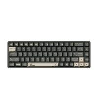 XXINGYULI Tastiera da gioco meccanica cablata a 68 tasti trasparente PBT personalizzata con modalità RT magnetica per(Green MA L)