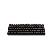 XXINGYULI Tastiera da Gioco Meccanica cablata Fire68 a 68 Tasti con Interruttore Magnetico, attivazione Rapida RGB, Compatibile con l'uso Personalizzato 'Ufficio PC(Fire68 Black)