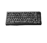 XXINGYULI Tastiera da Gioco Meccanica Wireless a Tre modalità Struttura con Guarnizione in Alluminio Hot Swap Regalo di Gioco Personalizzabile di M1 V5(M1 V5 SP Black)