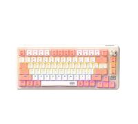 XXINGYULI Tastiera da gioco personalizzata hot-swap RGB con tastiera meccanica wireless con manopola multifunzionale del display a LED e compatibilità a tre modalità(HUNTIAN LING)