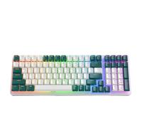 XXINGYULI Tastiera meccanica K6 a tre modalità di collegamento con hot swap personalizzabile per laptop e computer da gioco ed Esport(Aquamarine)