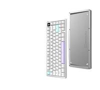 XXINGYULI Tastiera meccanica wireless RGB Tri Mode con schermo con pomello in alluminio per PC da gioco personalizzati e regali(V2 Pro Sonic SwitchA)