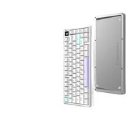 XXINGYULI Tastiera Meccanica Wireless RGB Tri Mode con Schermo con pomello in Alluminio per PC da Gioco Personalizzati e Regali(V2 Taichi Switch)