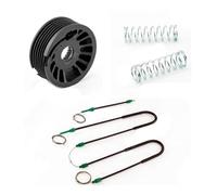 Xxiucj Alzavetro Kit Di Riparazione Alzacristalli Anteriore Sinistro/destro Per PEUGEOT 206 CABRIOLET CABRIOLET 2000-2007 Motore Alzacristallo Elettrico