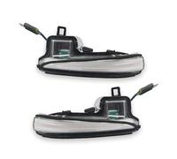 Xxiucj Indicatore Direzione Retrovisore Per Tacoma Per RAV4 Per Highlander 2019-up Luce Direzione A LED Specchietto Laterale Con Lampeggiamento/flusso Dinamico Sequenziale(Clear Lens)