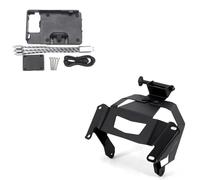 Xxiucj Per BMW Per R1250R Per R 1250 R Per R1250r Accessori Per Moto In Alluminio CNC Supporto Per Telefono Supporto Per Piastra Navigatore GPS Porta Cellulare Moto(BC)