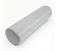 XXIUDEE Cuscino rotondo e impermeabile, morbido, arrotolabile, per divano, auto e letto (70 x 12 cm, grigio)