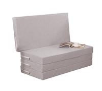 XXIUDEE Divano-letto portatile per gli ospiti, camera da letto, dormitorio, materassino pieghevole per dormire, materassini da pavimento per campeggio, viaggi, meditazione yoga con copertura
