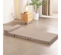 XXIUDEE Materasso a pavimento pieghevole con cuscino portatile, materasso pieghevole per interni, camera da letto, sala giochi, dormitorio, lavabile, per ospiti, viaggi, campeggio, tatami, tappetino