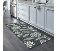 XXIUDEE Morbido tappeto da ingresso, per lavanderia, lavabile, per sala da pranzo, cucina, tappeto moderno, con fondo antiscivolo, non perde pelo, versatile (210 x 60 cm, stile 7)