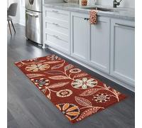 XXIUDEE Morbido tappeto da ingresso, per lavanderia, lavabile, per sala da pranzo, cucina, tappeto moderno, con fondo antiscivolo, non perde pelo, versatile (180 x 60 cm, stile 8)