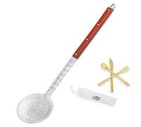 XXL 65 cm schiumarola Schumovka + set di posate, mestolo in acciaio inox Kazan