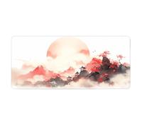 XXL Anime Gaming Mouse Pad Largo Lungo, bordo antiscivolo cucito in gomma per l'ufficio, la casa e il gioco