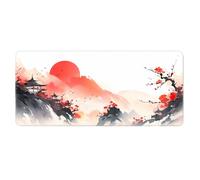 XXL Anime Gaming Mouse Pad Largo Lungo, bordo antiscivolo cucito in gomma per l'ufficio, la casa e il gioco
