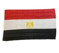 XXL Bandiera Egitto 250 X 150 Cm Con Occhielli Per Alzare