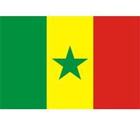 XXL Bandiera Senegal 250 X 150 Cm, Africa, Dakar, Bandiera Mondiale Touba