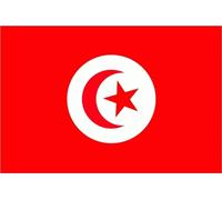XXL Bandiera Tunisia 250 X 150 Cm Tunisia Nordafrica Primavera Araba, Arabia
