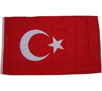 XXL Bandiera Turchia 250 X 150 CM Con 3 Occhielli Ottone Turkey Sollevamento